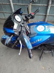 TVS Apache RTR 150 Matt Blue